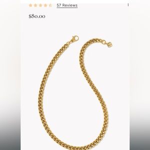 unused kendra scott necklace